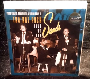 (NEW) RAT PACK "LIVE AT THE SANDS" (RARE VINYL X2/LIMITED ED & REMASTERED-2014) - Picture 1 of 5