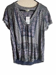NWT Lucky Brand Women's Top / Sz Large - Picture 1 of 5