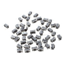 Equipement électrique, d'essai 100 pieces 6 x 6 x 9 mm Commutateur a bouton tactile tactile 4 broches DIP Q5I4 Équipements professionnels