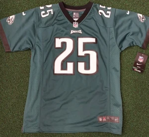 Phildelphia Eagles #25 Lesean McCoy Green Nike On Field Jersey Youth Large - Picture 1 of 4