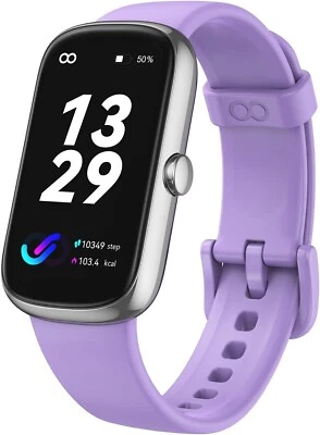 Fitness Tracker Watch with Heart Rate Blood Oxygen Sleep Monitor, IP68 Waterproo - Image 1 of 4