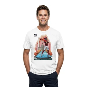 Jayden Daniels 2024 Donruss DOWNTOWN Tee Shirt Brand New! Ultra Soft Quality! - Picture 1 of 7