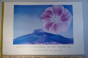SANTA FE KAMMERMUSIKFESTIVAL SIEBZIGSTE SAISON POSTER GEORGIA O'KEEFFE - Bild 1 von 17