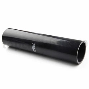 US STOCK 4Ply 2" ID Straight Silicone Hose 305mm Length Turbo Coupler Pipe Black - Picture 1 of 9