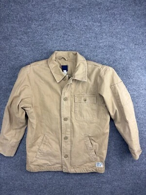 Chaqueta de Campo Gap Utility Niños XL 12 Marrón Bolsillos con Botones Cuello Ajustable Foto 1 de 4