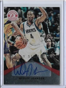 2013-14 Totally Certified Wesley Johnson Auto SSP /25!! Timberwolves Wizards!! - Picture 1 of 2
