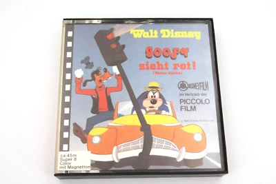 Super 8 Film- Walt Disney- Goofy sieht rot! Color mit Magnetton #L7 - Bild 1 von 4