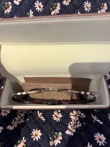 Burberry Eyeglasses Frame B 2255-Q 3657 51-18-140. Case Included - Picture 1 of 7