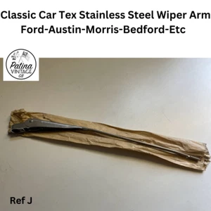 Classic Car Tex Stainless Steel Wiper Arm Ford-Austin-Morris-Bedford-Car-Van-Etc - Picture 1 of 6