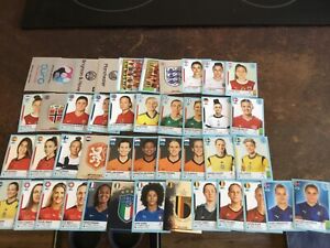 Panini UEFA Women's Euros 2022 England Stickers 43 Various numbers No Duplicate