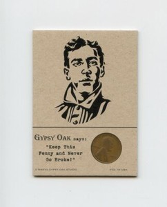 EDDIE PLANK Athletics 1913 Wheat Penny Insert NEVER GO BROKE Trade Card RARE