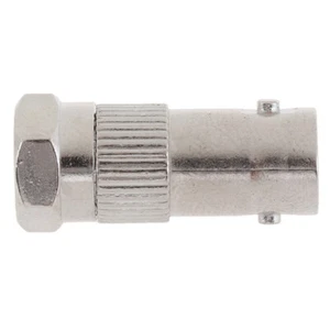 1pcs BNC Female to F Type Male RF Coaxial Cable Connector Metal AdapterB-wq - Picture 1 of 9