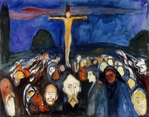 Edvard Munch Golgotha Canvas Print 16 x 20 # 4138 - Picture 1 of 4