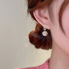  Strass Kugel Ohrringe Kupfer Trendy Dangle Perle für Damen
