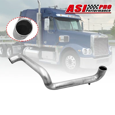 Tubo de refrigerante superior de acero inoxidable para Freightliner FLD 120 132 Detroit serie 60 NUEVO Foto 1 de 4