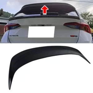 Painted Fits For 2019-2024 Skoda Octavia Combi MK4 D Rear Top Trunk Spoiler - Picture 1 of 7