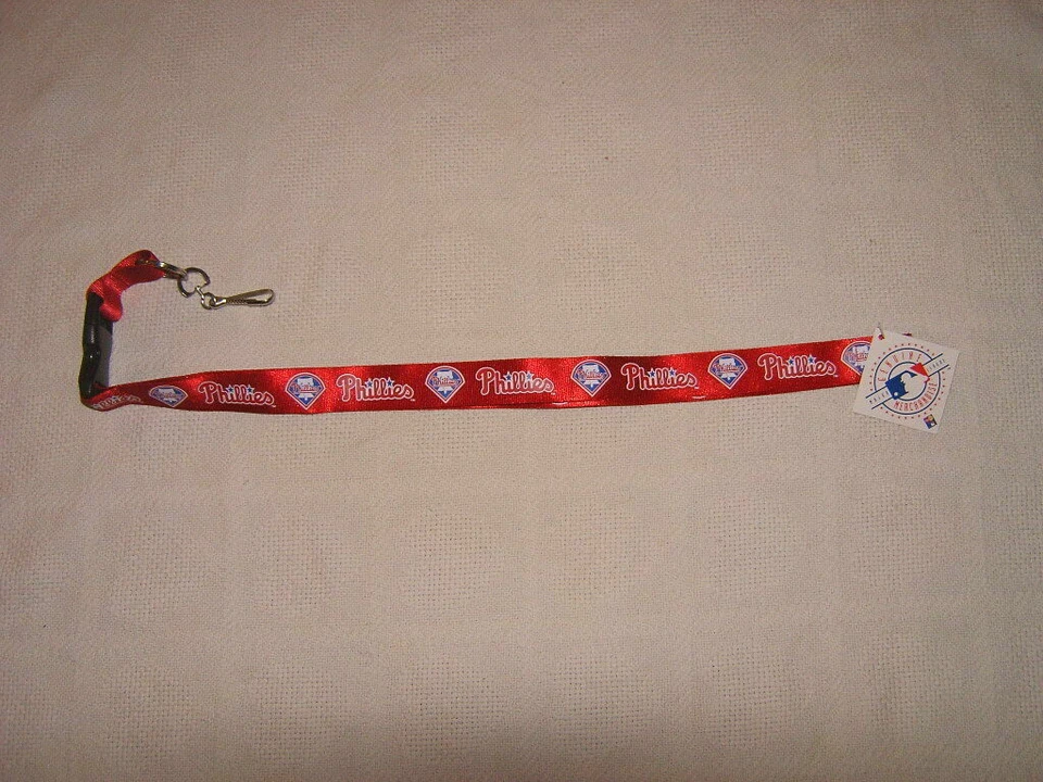 MLB Various Baseball Teams Mets White Sox Padres Cubs Phillies Indians Lanyards  - Image 1 of 1