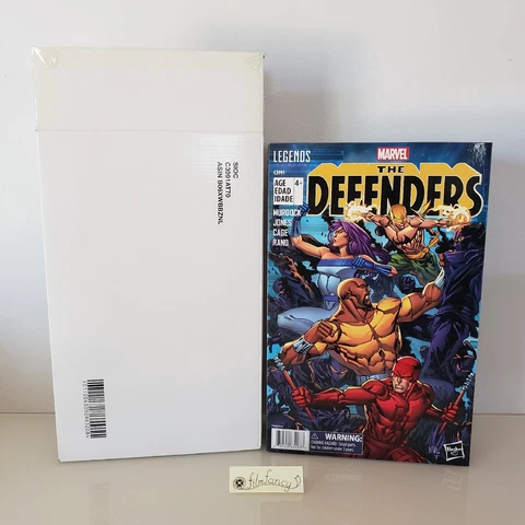NEW Hasbro Marvel Legends The Defenders Amazon Box Set Daredevil Jessica Jones Cover