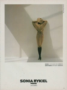 Pago a Aduanas SONIA RYKIEL Calzado Revista Publicidad Impresa Piernas Largas - Imagen 1 de 1