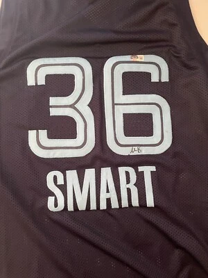 Camiseta deportiva Marcus Smart Memphis Grizzlies autografiada con certificación Beckett Foto 1 de 4