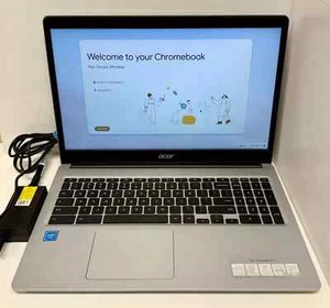 Acer Chromebook 315 CB315-3H Celeron N4000 4GB RAM 32GB eMMC Laptop & Charger - Picture 1 of 2