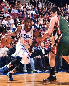 Thaddeus Young Philadelphia 76ers Sixers Signed 8 x 10 - Picture 1 of 1