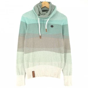 Sudadera Con Capucha Naketano Para Mujeres A Rayas De Algodón Ae4 Talla M - Imagen 1 de 7