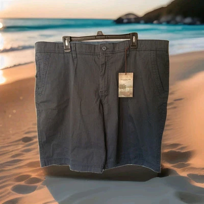 Pantalones Cortos Chinos Clearwater Outfitters 42w 100% Algodón 42 Cintura Exterior Nuevo con Etiquetas Foto 1 de 4