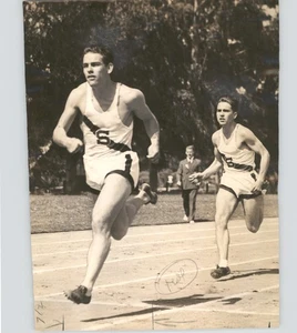 STANFORD California Sprinter CLYDE JEFFREY Vintage Sports 1939 Press Photo - Picture 1 of 2