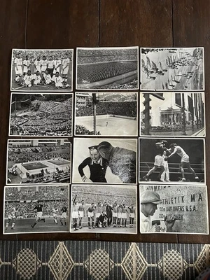 Olympia 1936 Band I & II Sammelwerk Nr. Lote de 45 13 e 14. Inc. Jessie Owens - Imagem 1 de 4