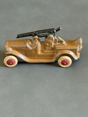 Barclay Муравейник Грузовик Солдаты 1930-е Металлический Свинец Армия - Изображение 1 из 4