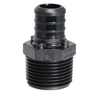 1 Piece XFITTING 3/4" PEX-B x 3/4" Male NPT Adapter, Poly Alloy, NSF, CUPC - Picture 1 of 11