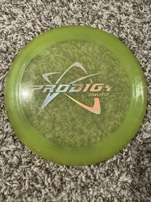 Prodigy Discs Proto 400 D3 168G Disc Golf Distance Driver Green/Yellow 6/10  - Image 1 of 4