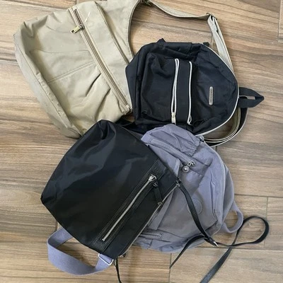 Lot Of 4 Travelon Halogen Stone Moutain Chibao Nylon Crossbody Bags Backpacks - Image 1 of 4