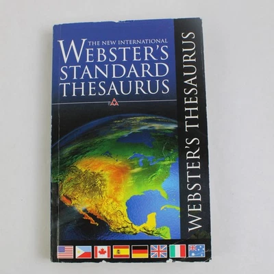 The New International Webster's Standard Thesaurus 2006 Large Print Paperback - Image 1 of 4