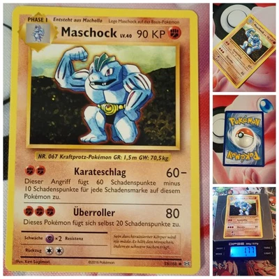 Pokemon Machoke 🇩🇪 Nm Pokémon Og Card Evolution 2016 EVO 058 Maschock - Bild 1 von 4