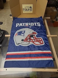 NFL New England Patriots Stitched Nylon Flag - Bild 1 von 6