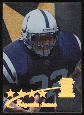 1999 Topps Stars Four Star Edgerrin James #8 Indianapolis Colts - Image 1 of 2