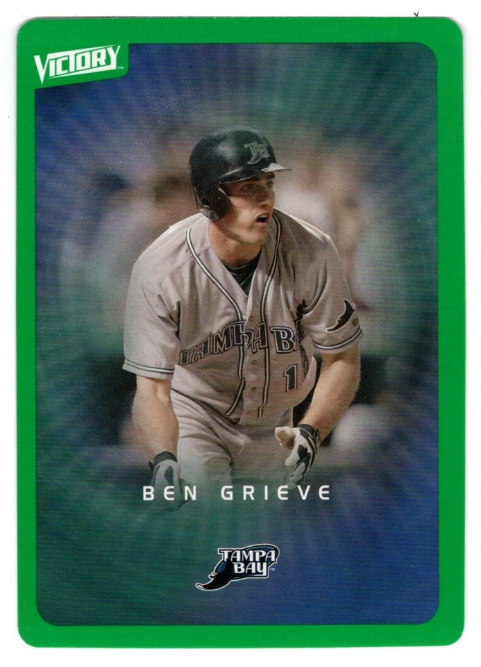Ben Grieve - Tampa Bay - Green (Baseball Card) 2003 Upper Deck Victory # 90 Mint - Image 1 of 1
