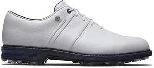 Zapatos de golf FootJoy Dryjoy Premiere Packard blancos/azul marino/rosa 9,5 MEDIANOS-54543 - Imagen 1 de 5