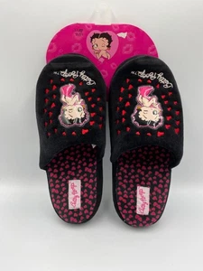 Brand New Betty Boop Ultra-Soft Slippers. XL. (9.5-10.5) - Picture 1 of 3