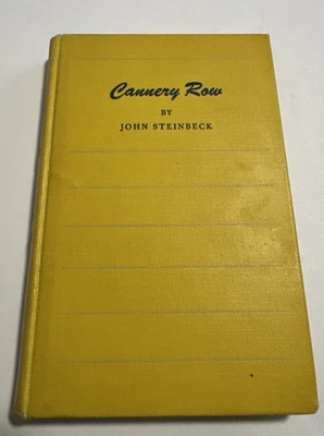 CANNERY ROW by John Steinbeck, 1945 "Second Printing Before Publication" HC Book Foto 1 de 4