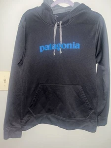 Patagonia Schwarz Pullover Hoodie Sweatshirt Sweater Herren S BG - Bild 1 von 1