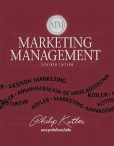 Marketing Management (International Edition),Philip T. Kotler
