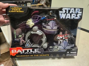 Star Wars Battle Packs Skirmish In The Senate Ultimate Galactic Hunt 2006 New - Picture 1 of 6
