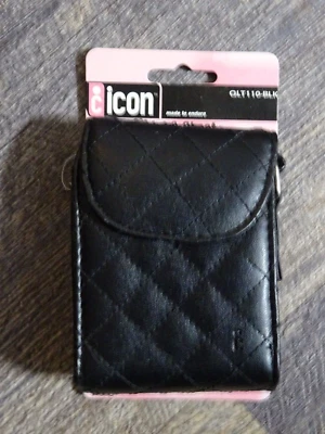 通用傻瓜相机套带黑色绗缝带包钱包 — 第 1/4 张图片