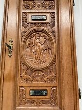 Exceptional Neo Renaissance Door with griffin & marble inlay