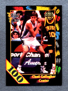 1991-92 Wild Card 100 Stripe #35 Chad Gallagher A35 359