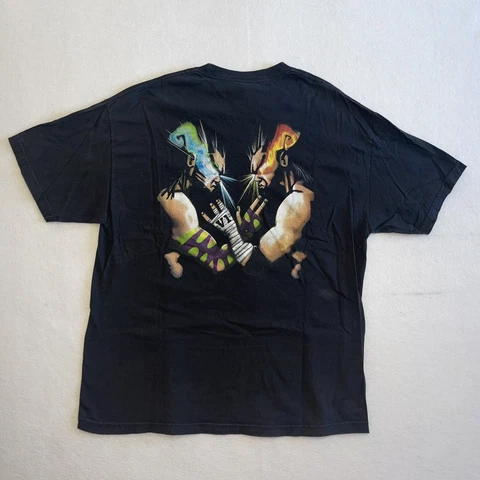 WWE WWF Vintage The Hardy Boyz T-Shirt Jeff Hardy Matt Team Xtreme V1 Size XL Cover