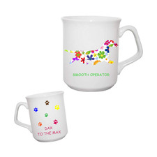 Dachshund Mug Smooth Haired sausage dog Tea Coffee Mug Dax to the Max